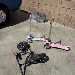 Kids Outdoor Scooter And Bike