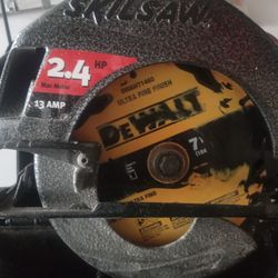 DeWalt DWAW71460 60 Tooth 7 1/4” Fine Finish Circular Saw Blade.