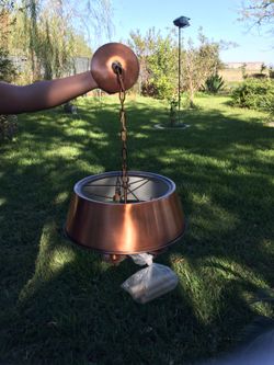 Copper color Chandelier