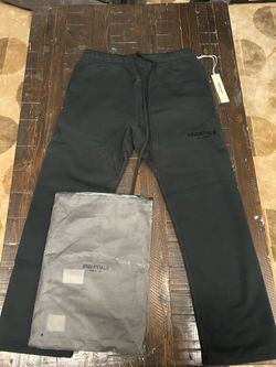 Essential sweatpants uncuffed large new