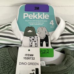Pekkle Kids 4pc Fleece Set 