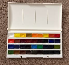 White nights 36 Artist watercolor set