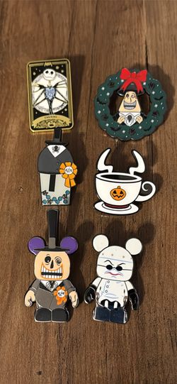 Nightmare Before Christmas enamel pins