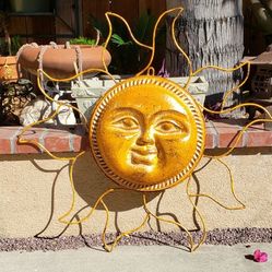 Sun Outdoor Wall Ornament