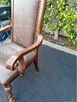Antique upholstered chair