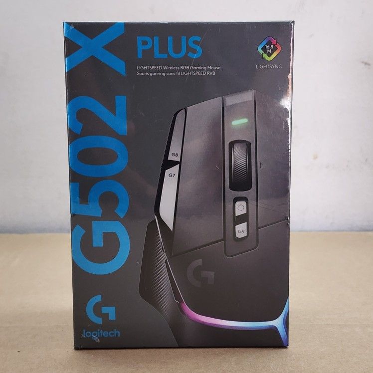 Logitech G502 X Plus Lightspeed Wireless Optical Mouse