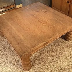 Custom Wood Coffee Table 