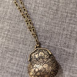 Brand New Long Chain Locket 