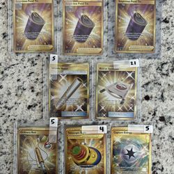 Pokemon Gold Cards