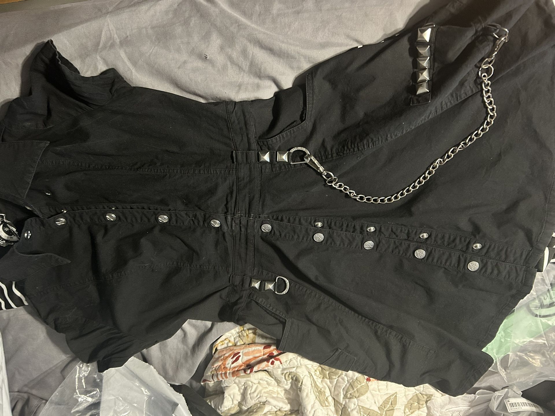 Kill Star Gothic Dress Size M