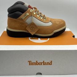 New TIMBERLAND field Boot WP MID BOOT SZ 9 M & Sz 10 M For Mens In Wheat Nubuck 8RI