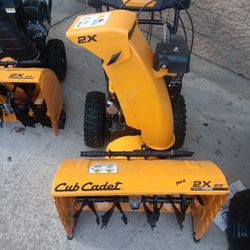 Top Rated
Cub Cadet
2X 26 in. 243cc IntelliPower Two-Stage Electric Start Gas Snow Blower with Power Steering and Steel Chute
