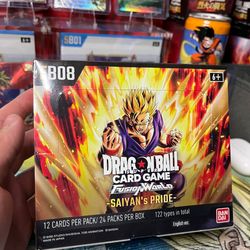 $220 DRAGON BALL SUPER FUSION SAIYAN PRIDE BOOSTER BOX
