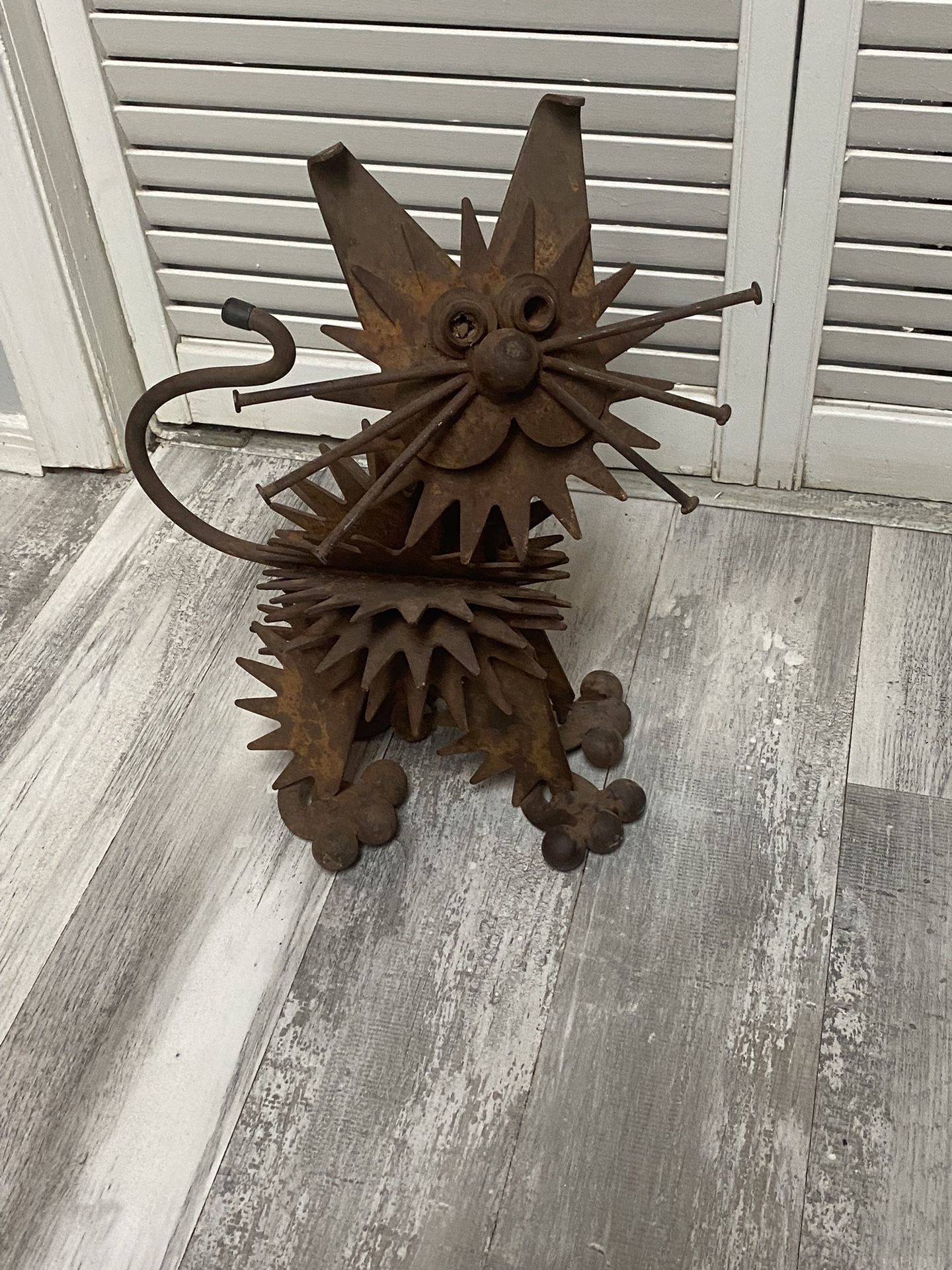 Richard Kolb Yard Birds Art Metal Sculpture