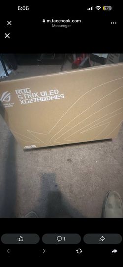 ASUS ROG Strix OLED XG27AQDMES 27” 480Hz Gaming Monitor - brand new