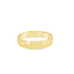 Timeless Yellow Gold Band Ring