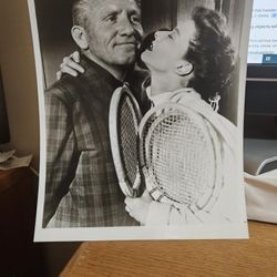 Spencer Tracy And Katharine Heburn 8" X 10" Photo