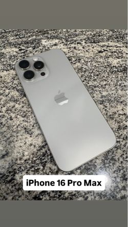 iPhone 16 pro max natural titanium