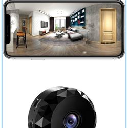 Brand New Unopened   Dome Camera Pet Cam 1080P HD WiFi Wireless Indoor Home Security Surveillance Camera Mini Nanny Cam with App Control Motion Detect