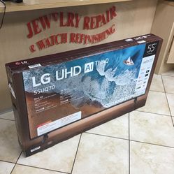 LG UHD REAL 4K ThinQ 55” New