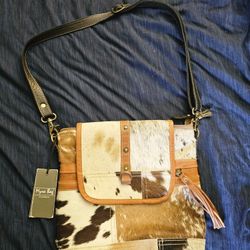 Myra Cowhide Purse