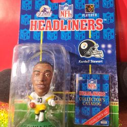 NFL HEADLINERS FIGURE Kordell Stewart 1996                 