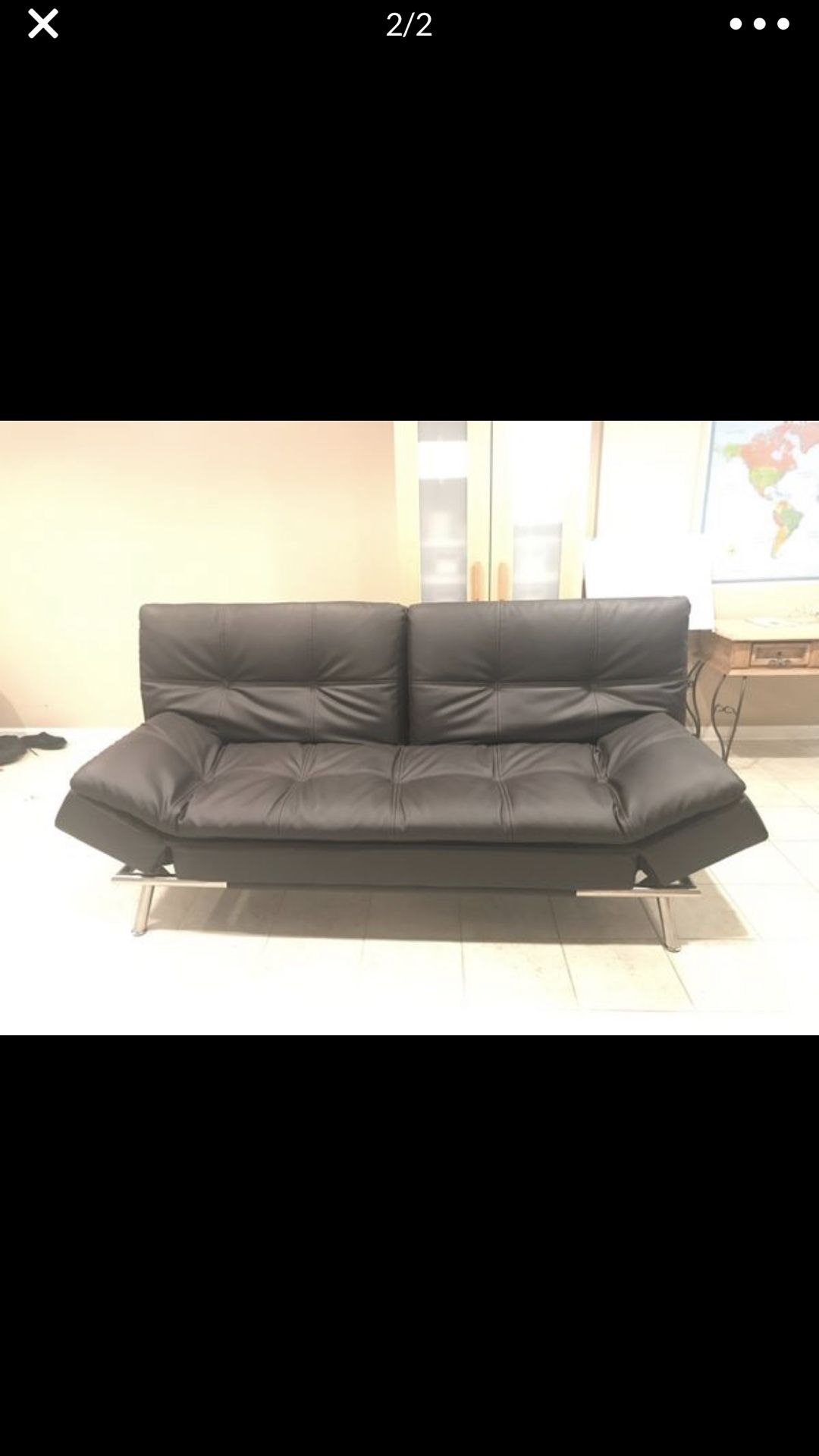 Costco Futon! Great for a family room or for overnight guest. Gently used in my family room.