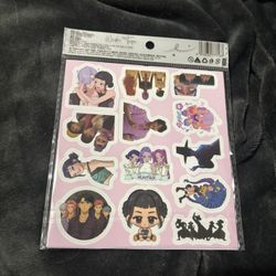 Kpop Sticker And Blank Notepad Sets