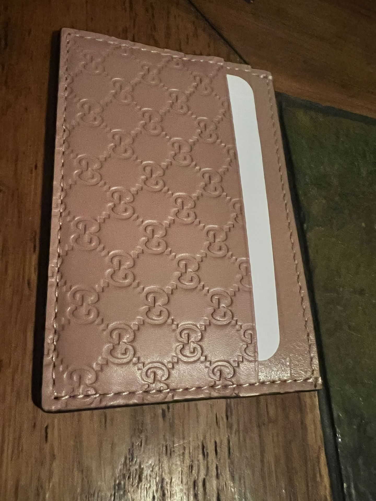 Gucci card holder - Pink