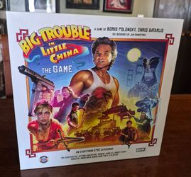 Big trouble in little China board game new mib complete! Horror