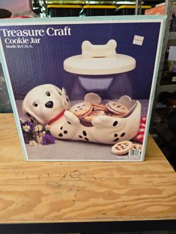 Treasure craft cookie jar Dalmatian