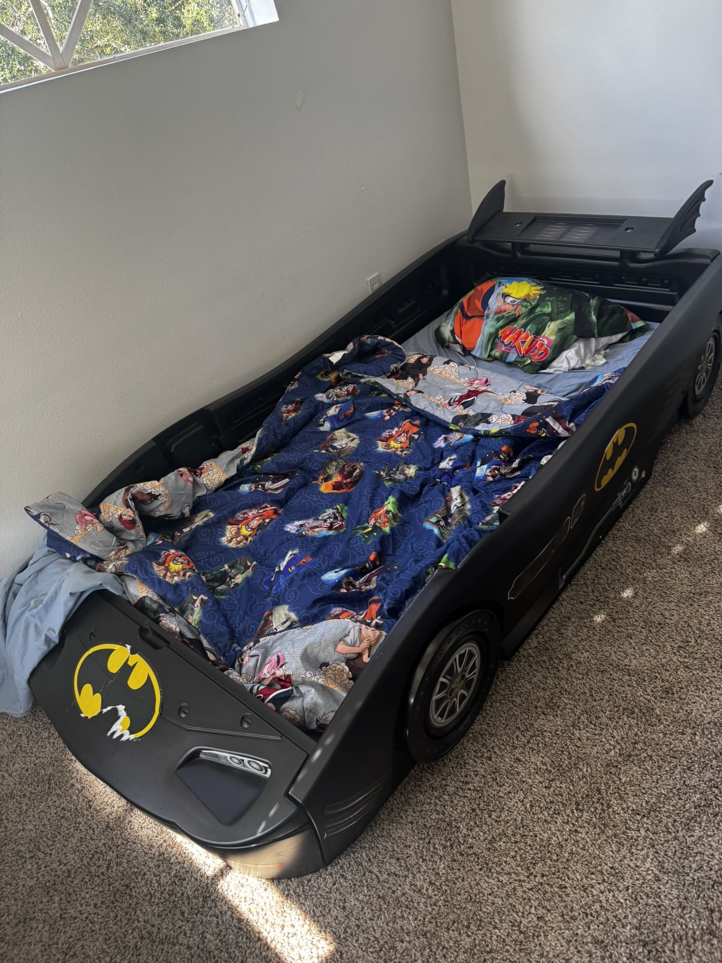 Kid Bed And Matrices With Cover