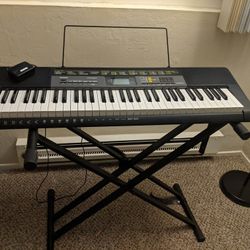 Casio CTK 2500 61 Key keyboard With Folding stand