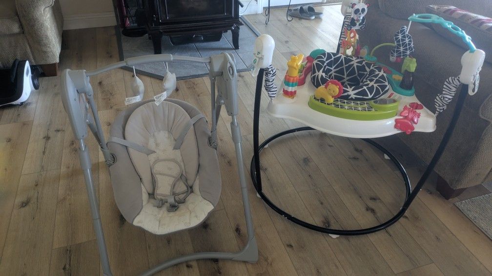 Baby Jumper And Swing