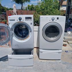 LG WASHER AND GAS DRYER ⛽️ 