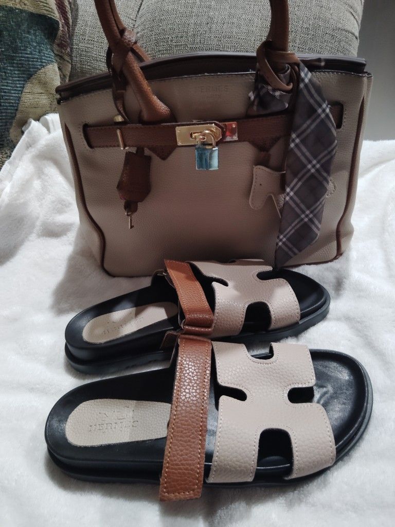 Sandals With Bag