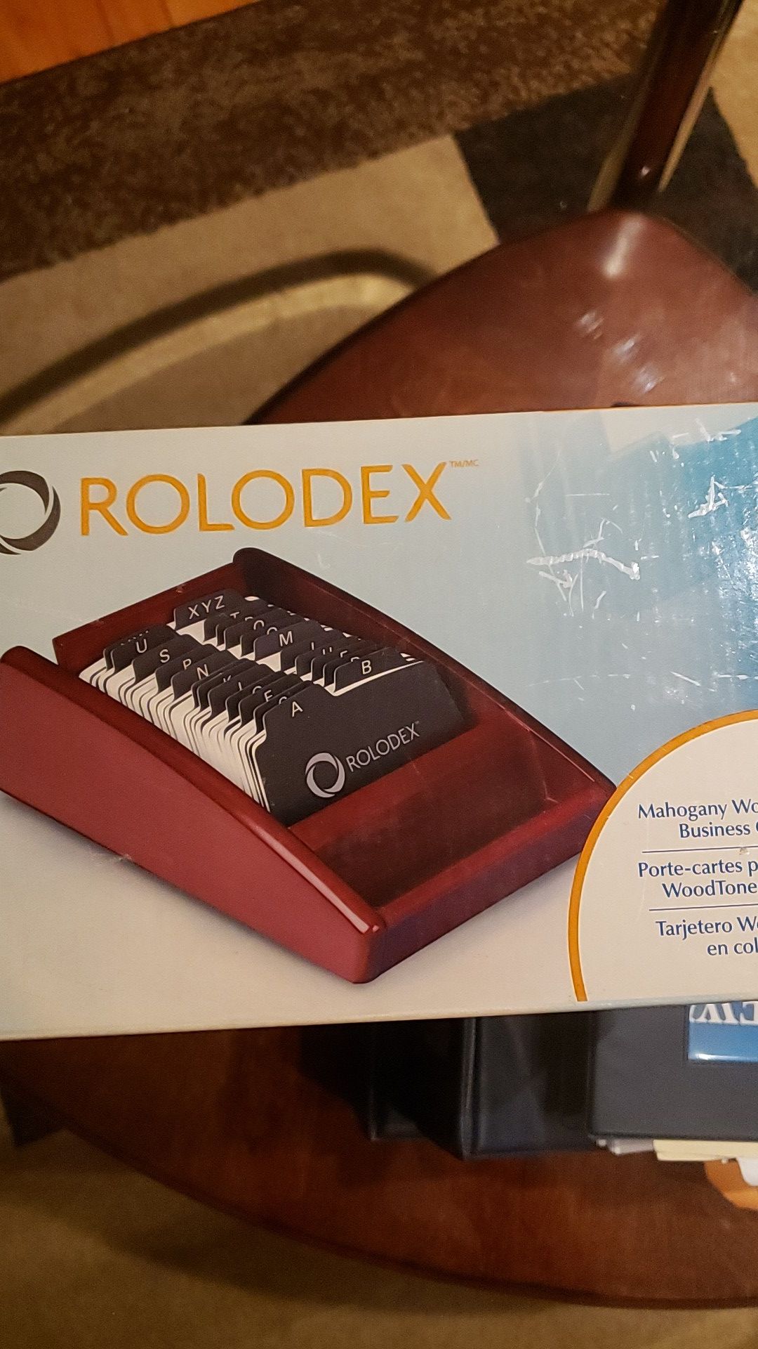 Rolodex Business Card Tray