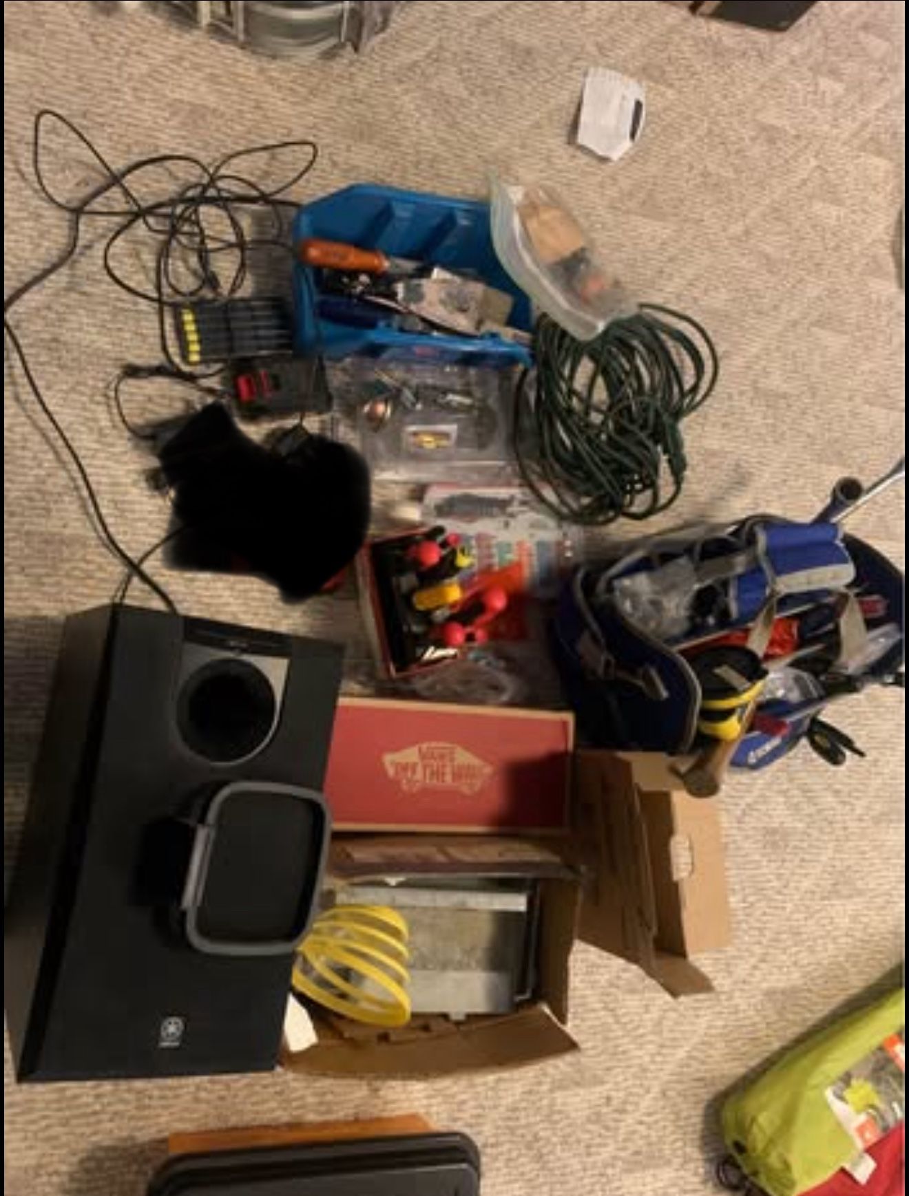 Assorted Tools and Speaker - Used