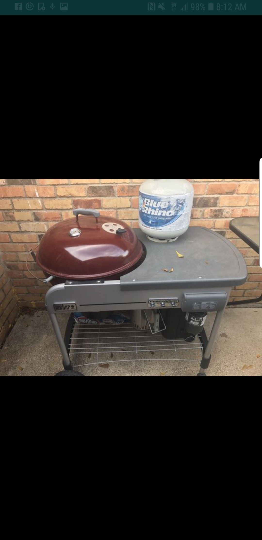 Weber performer deluxe