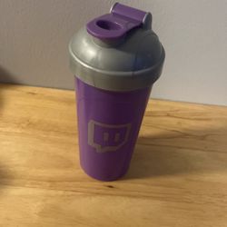 Purple Twitch Shaker Bottle