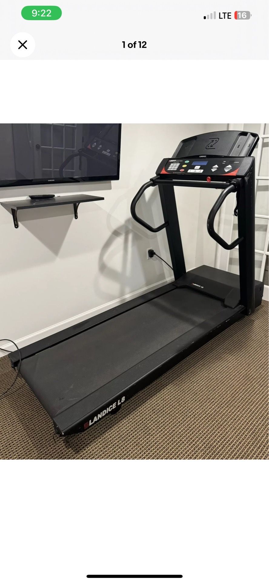 Landice L8 Treadmill