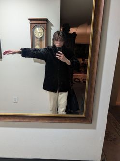 Genuine Mink fur coat
