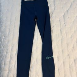 Girls Nike Leggings – Blue – Like New