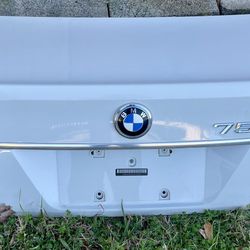 2002 - 2008 BMW 745 750 760 li E65 E65 Alpine White Trunk