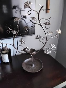 Heavy Metal Jewelry Organizer Display Tree