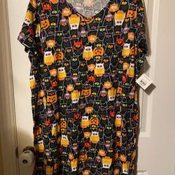 Sleepwear 2X-3X Ladies Sleep Shirt