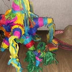 Pińata And Sombreros