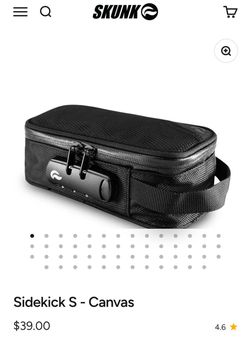 Skunk smell proof Sidekick S -