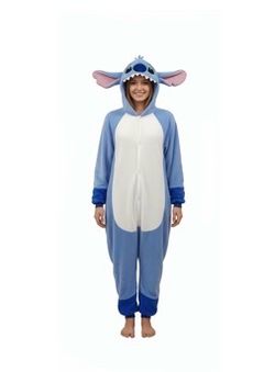 Adult Stitch Character Kigurumi Onesie Pajama Costume