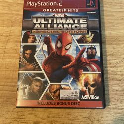 Ps2 Marvel Ultimate Alliance Special Edition 